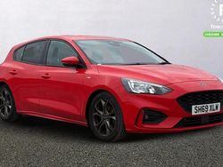 Red Used 2019 Ford Focus ST-Line Hatchback | £11,999 (Fair price)