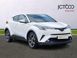 White Used 2018 Toyota C-HR Design SUV | £14,500 (Fair price)