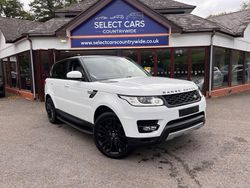 White Used 2014 Land Rover Range Rover Sport HSE SUV | £15,495 (Fair price)