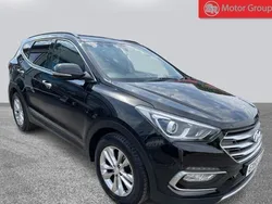 Black Used 2016 Hyundai Santa Fe Premium SUV | £8,745 (Good price)