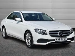 White Used 2018 Mercedes E220 SE Sedan | £18,295 (Super price)