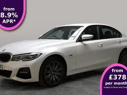 White Used 2022 BMW 330e M Sport Sedan | £25,554 (Good price)