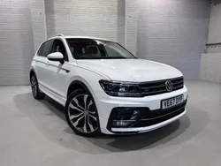 White Used 2017 VW Tiguan R-line SUV | £19,350 (Fair price)
