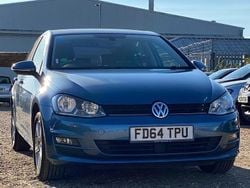 Blue Used 2015 VW Golf VII Match Hatchback | £7,495 (Good price)