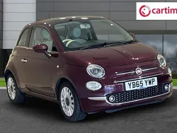 Red Used 2016 Fiat 500 Lounge Hatchback | £8,295 (Fair price)