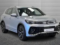 Oyster silver Used 2025 VW Tiguan R-line SUV | £36,490 (Expensive)