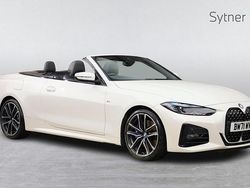 White Used 2021 BMW 420 M Sport Cabriolet | £27,500 (Fair price)