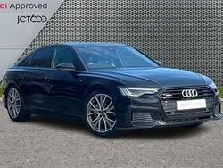 Mythos black, metallic Used 2019 Audi A6 Black Edition Sedan | £23,282 (Fair price)