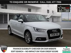 White Used 2018 Audi A1 Sportback S-Line Hatchback | £11,890 (Fair price)