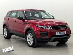 Red Used 2018 Land Rover Range Rover evoque SE SUV | £15,890 (Good price)
