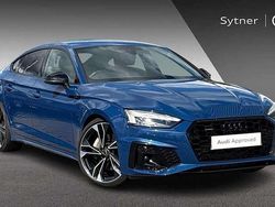 Blue Used 2023 Audi A5 Sportback Black Edition Hatchback | £35,750 (Fair price)