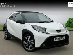 White Used 2024 Toyota Aygo Hatchback | £16,359 (Fair price)