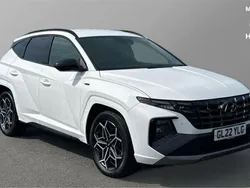 White Used 2022 Hyundai Tucson N Line SUV | £22,530 (Fair price)