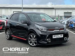 Black Used 2023 Kia Picanto GT-Line S Hatchback | £13,319 (Fair price)