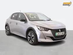 Grey Used 2022 Peugeot e-208 Premium Hatchback | £12,895 (Fair price)