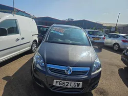 Grey Used 2012 Vauxhall Zafira MPV | £2,199 (Fair price)