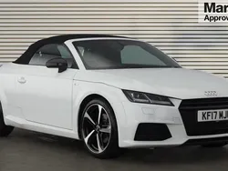White Used 2017 Audi TT Black Edition Cabriolet | £16,227 (Fair price)