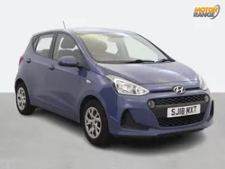 Blue Used 2018 Hyundai i10 SE Hatchback | £7,895 (Fair price)