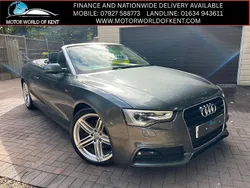 Grey Used 2012 Audi A5 Cabriolet S-Line Cabriolet | £5,990 (Fair price)