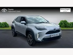 Silver Used 2022 Toyota Yaris Hybrid Hatchback | £21,909