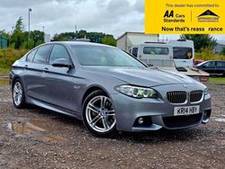 Grey Used 2014 BMW 520 M Sport Sedan | £8,988 (A bit pricey)