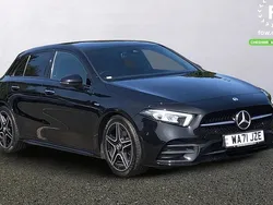 Black Used 2021 Mercedes A180 Active Hatchback | £18,399 (Fair price)