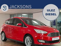 Red Used 2017 Ford C-MAX Titanium MPV | £9,180 (Fair price)