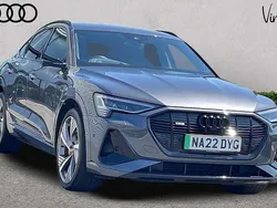 Grey Used 2022 Audi e-tron Sportback Advanced SUV | £36,855