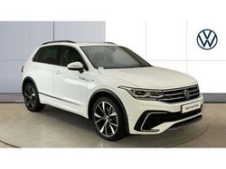 White Used 2023 VW Tiguan R-line SUV | £30,798 (Fair price)
