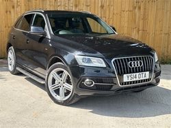 Black Used 2014 Audi Q5 S-line plus SUV | £10,690 (Fair price)