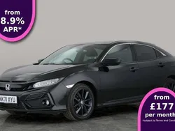 Black Used 2021 Honda Civic SR Hatchback | £13,198 (Fair price)