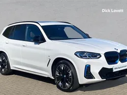White Used 2023 BMW iX3 M Sport SUV | £36,777 (Fair price)