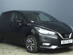Black Used 2017 Nissan Micra N-Connecta Hatchback | £6,950 (Fair price)