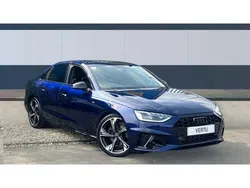 Blue Used 2024 Audi A4 Black Edition Sedan | £27,962 (Fair price)
