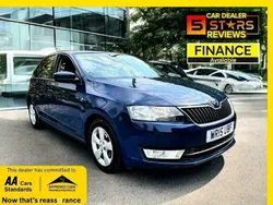 Blue Used 2015 Skoda Rapid SE Hatchback | £4,495 (Good price)