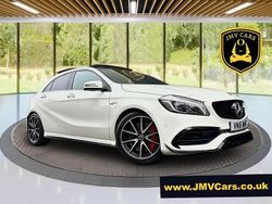 White Used 2016 Mercedes A45 AMG Premium Hatchback | £17,475 (Fair price)