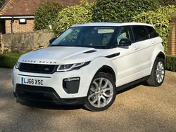 White Used 2016 Land Rover Range Rover evoque HSE Dynamic SUV | £14,995 (Fair price)