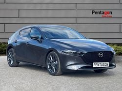 Machine grey Used 2025 Mazda 3 Exclusive-Line Hatchback | £20,725