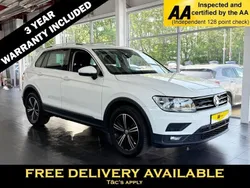White Used 2018 VW Tiguan SE SUV | £16,195 (Fair price)