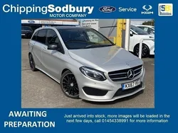 Polar silver Used 2017 Mercedes B200 AMG line MPV | £12,795 (A bit pricey)