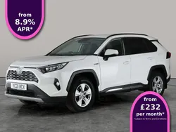White Used 2021 Toyota RAV4 Hybrid SUV | £16,152 (Good price)