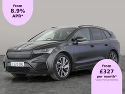 Black Used 2022 Skoda Enyaq iV SportLine SUV | £22,792 (Fair price)