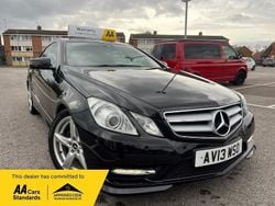 Black Used 2013 Mercedes E250 Coupe | £5,195 (Good price)