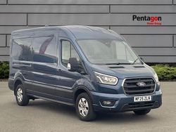 Blue Used 2025 Ford Transit Limited Van | £30,995