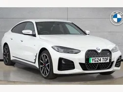 White Used 2024 BMW i4 M Sport Sedan | £42,250 (Good price)