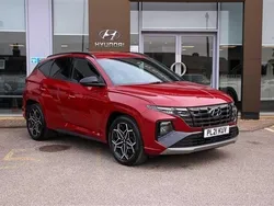 Red Used 2021 Hyundai Tucson N Line SUV | £20,985 (A bit pricey)
