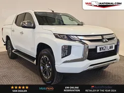 White Used 2021 Mitsubishi L200 Pickup | £17,850 (Good price)