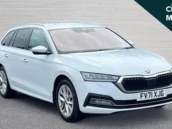 White Used 2022 Skoda Octavia SE L Estate | £19,845 (Expensive)