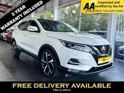 White Used 2019 Nissan Qashqai S SUV | £14,795 (Fair price)