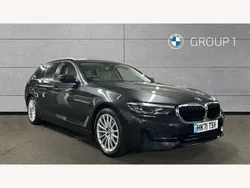 Grey Used 2021 BMW 530 Comfort Edition Estate | £36,395 (Expensive)